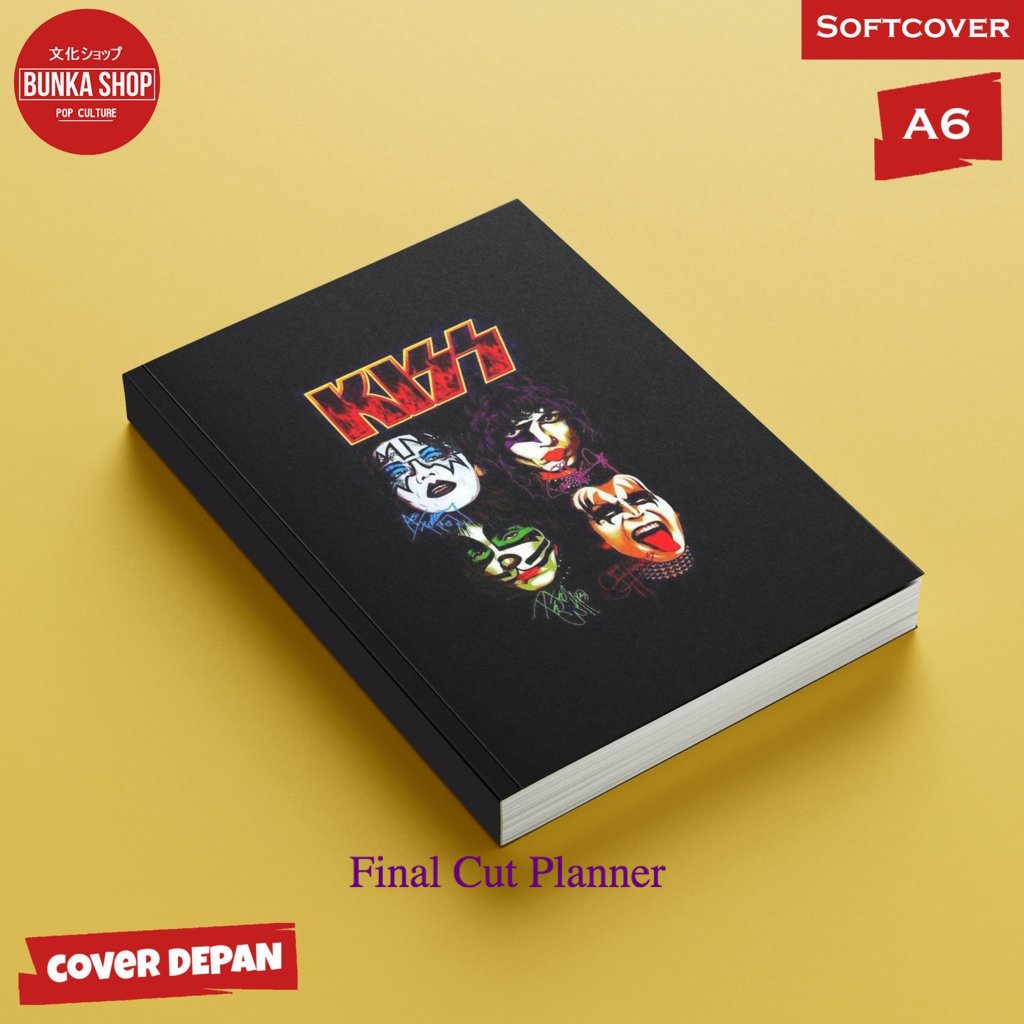 

Pocket Note Band Kiss 2 Softcover A6 Buku Tulis Catatan Notes Agenda Planner Jurnal .