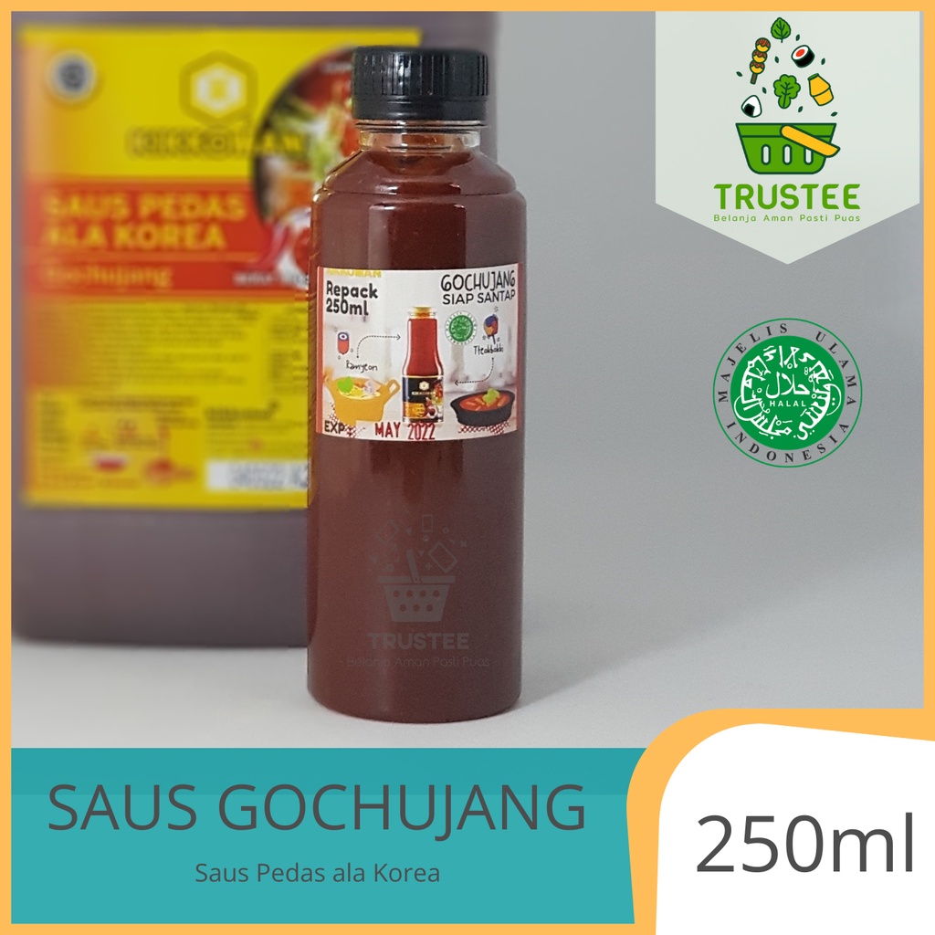 Kikkoman GOCHUJANG HALAL Sauce / Saus Pasta Cabai Pedas Korea Korean Chili Paste Topokki 250ml BPL