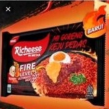 

mie richeese goreng level 5