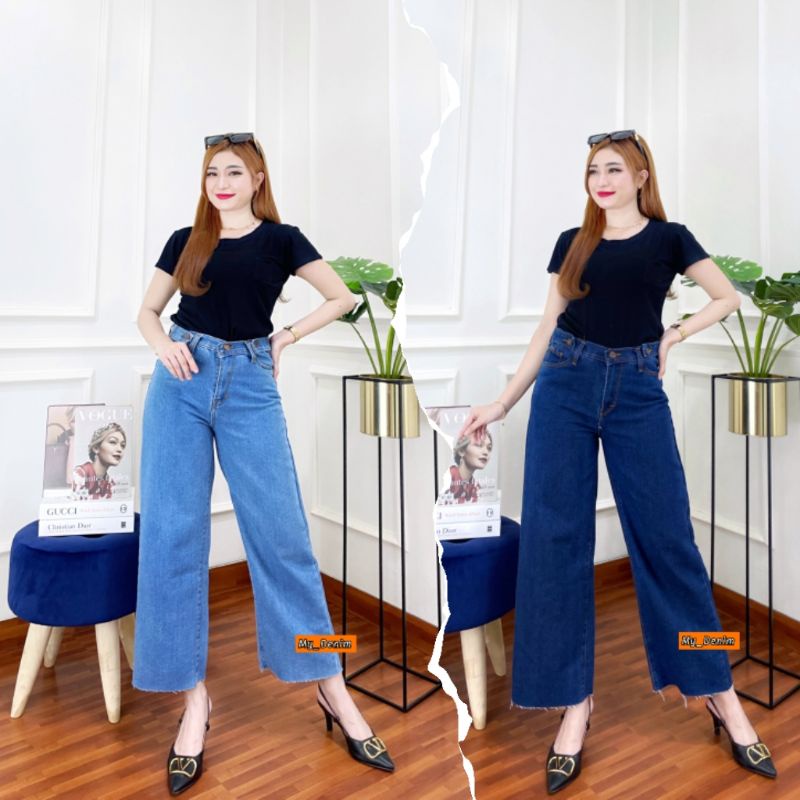 CELANA KULOT JEANS WANITA SKODER