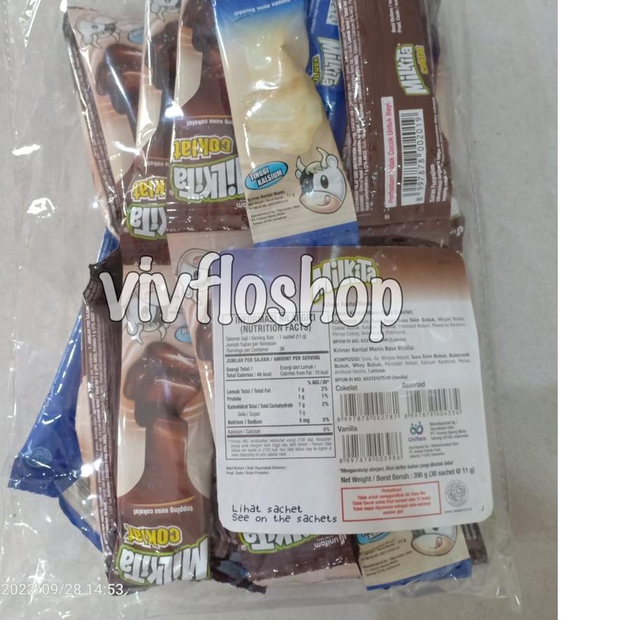 

✨MEN SALE✨ Milkita Coklat & Vanila / Milkita Pasta Isi 36 pcs gas !!