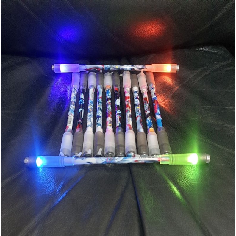 LED ULTRA MAN SPINNING PEN / PEN PUTAR / PEN AJAIB / PEN ANTI STRESS / PEN BALANCE