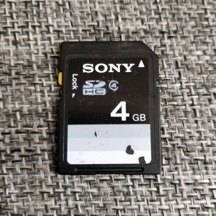 Memory Card Sony SDHC 4GB Original Memori SD Sony