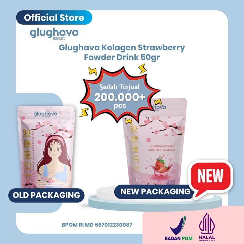[Ready Stok] Glughava Kolagen Juice Viral