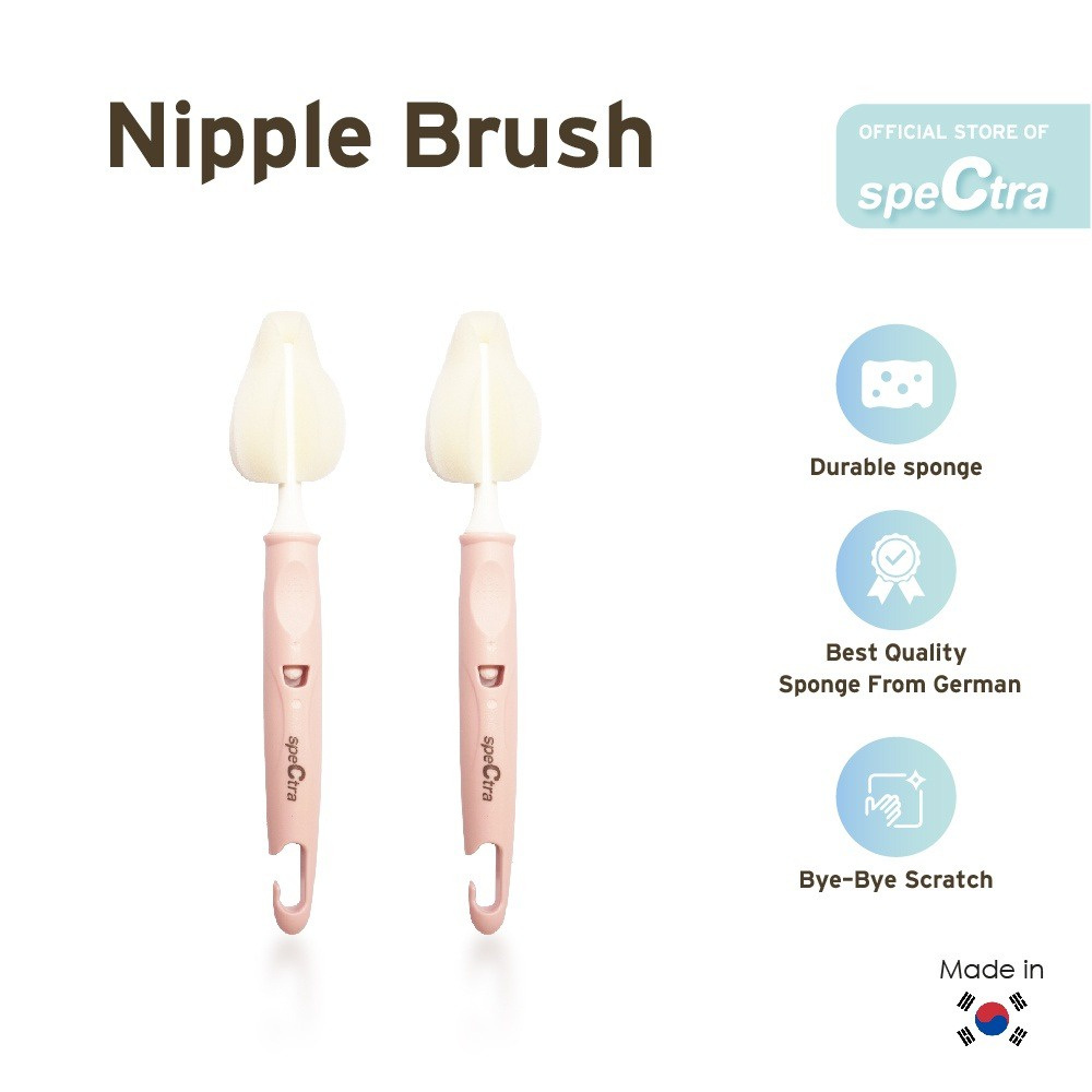 Spectra Nipple Brush Isi 2 Pcs (14009)