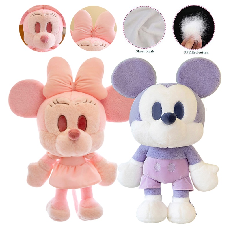 Mainan Mewah Micky Minnie Squishy Dan Snuggly Cocok Untuk Hari Valentine