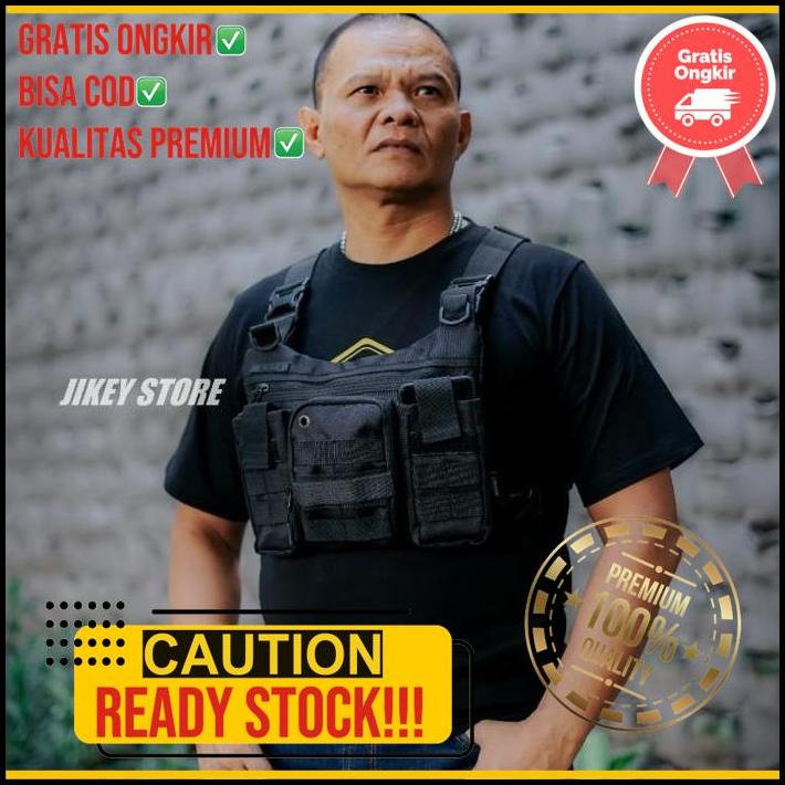 Tas Rompi Motor Protector Chest Rig Bag Pelindung Dada Premium Addict