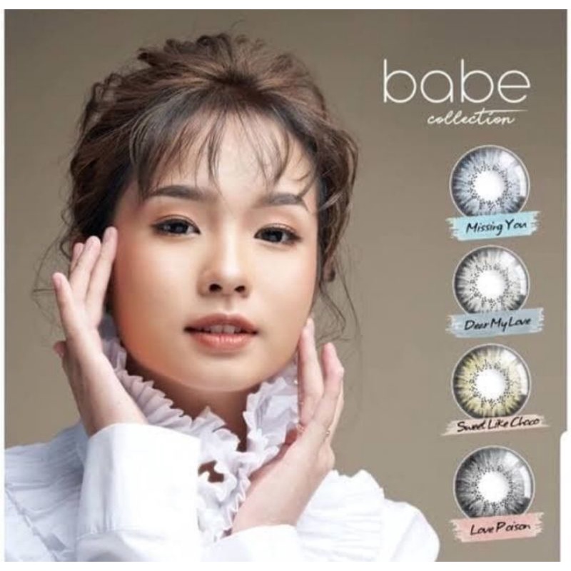 X2 Babe Softlens Warna Ukuran Normal Sampai -3.00