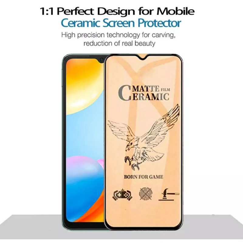 Antigores Realme 5i Anti Gores Matte Ceramic Glare Anti Pecah