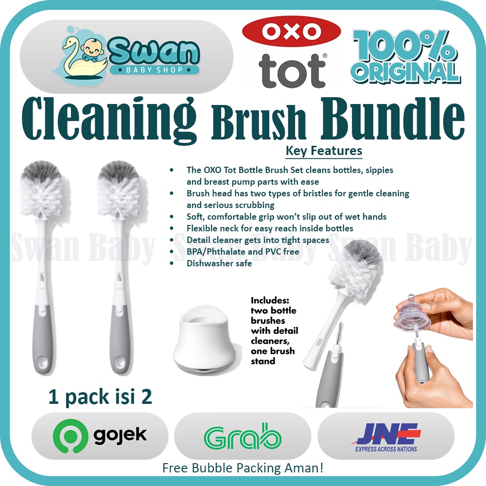 OXO Tot Cleaning Brush Bundle