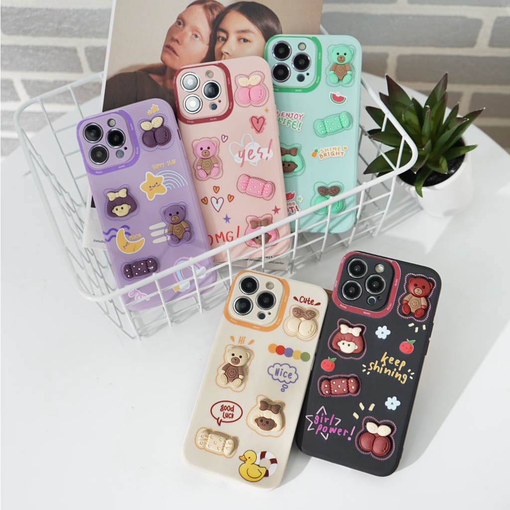 [3D8] Softcase Motif Timbul Black For Oppo A57 2022 A76 A96 A16 A54 A53 A15 RENO 7 5G 7Z 5G A55 A55 5G A74 4G A74 5G A31 A5 2020 A1K A5S A3S RENO 4 RENO 5F RENO 4F RENO 4 | CASE LUCU | 3D8 | CASE MOTIF | CASE SOFTCASE 3D | SOFTCASE 3D | KIYOWO | PLAZACASE