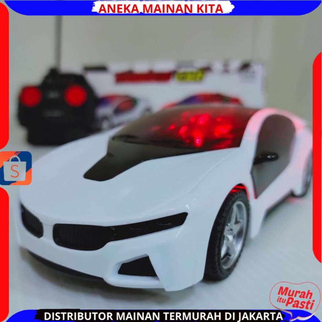 R/C Mobil Remote Control FAMOUS CAR BODY LAMPU 1:22