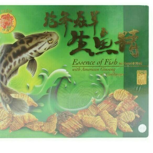 

trx2t7Sh--FUGUI ESSENCE OF FISH With American Ginseng & Cordyceps / Sari Pati Ikan Gabus / SHENG YU JING