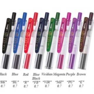 

BOLPEN SARASA ZEBRA CLIP 0.7 MM / BALLPEN / PENA