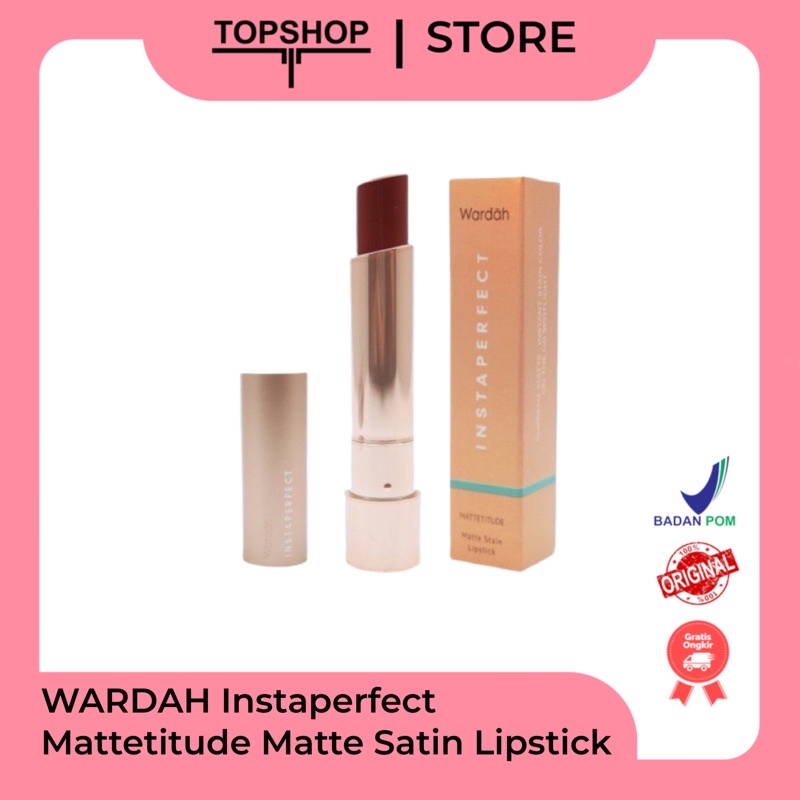 Wardah Instaperfect Mattetitude Matte Satin lipstick