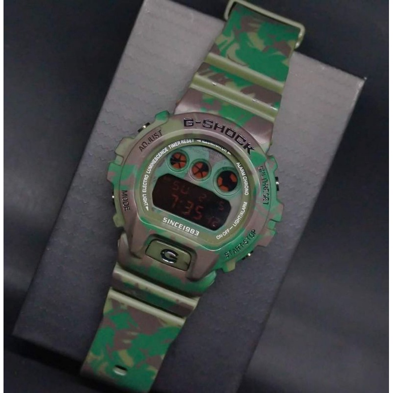 Jam Tangan Gshock Dw6900 Loreng Terlaris Pria Digital