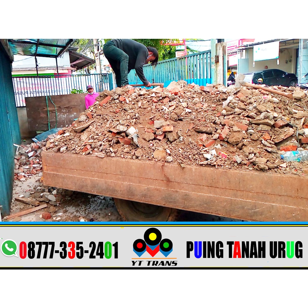 Puing dan tanah urugan
