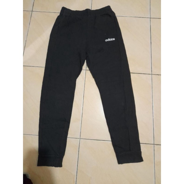 jogger adidas basic black made in cambodia couple sama persis