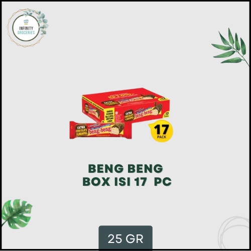 

BENG BENG WAFER COKLAT 25 GR BOX ISI 17 PC MURAH !!