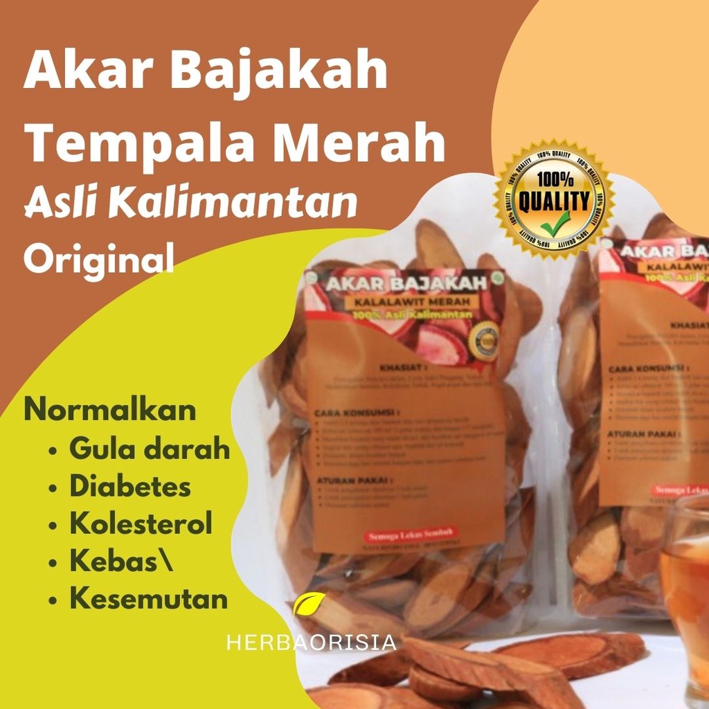 

Akar Bajakah Asli Kalimantan 1 kilo tempala merah