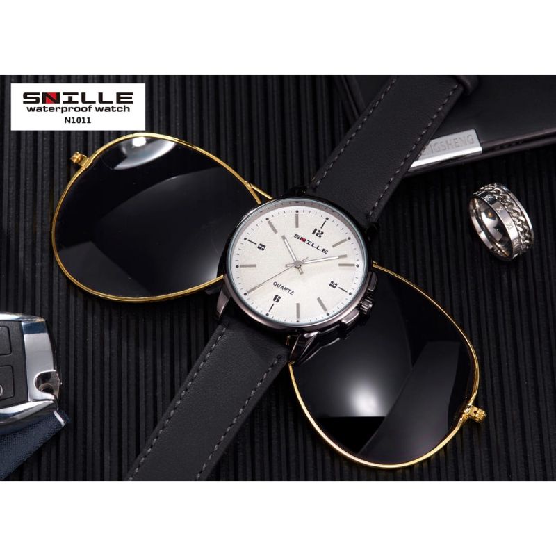 JAM TANGAN PRIA SNILLE N1011 ORIGINAL WATCH WATERPROOF