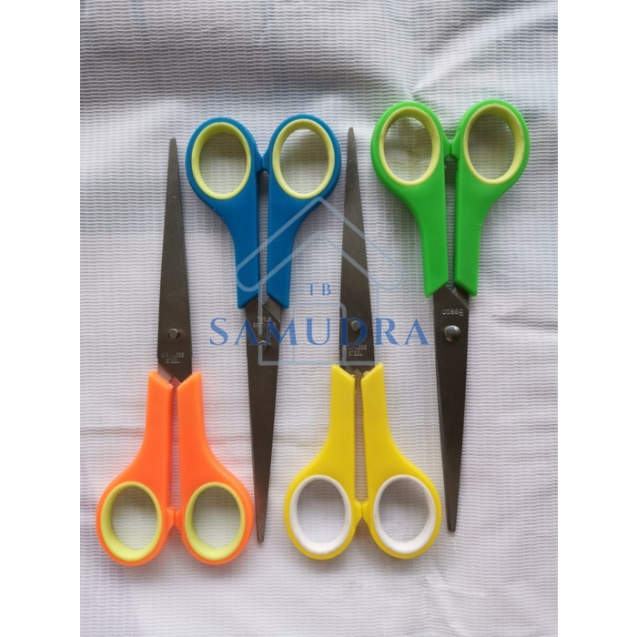 

Cantik Gunting Kertas Besco Warna Warni Gunting Serbaguna Berkualitas