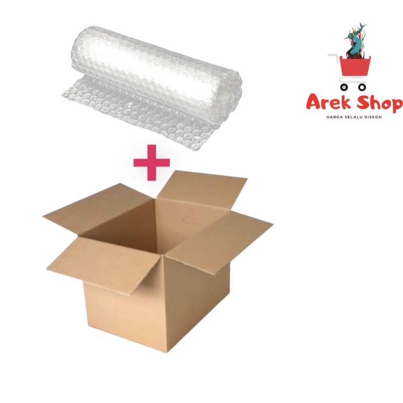 

Tambahan Bubble Wrap + Kardus Agar Paket Anda Lebih Aman!!