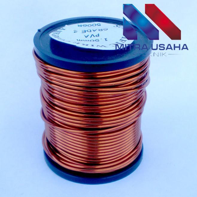 ㆊ KAWAT TEMBAGA EMAIL 0.80 MM ENAMEL WIRE COOPER GULUNG DINAMO ILMAIL 0.8 0,8 080 0,80 TERBARU 2887 