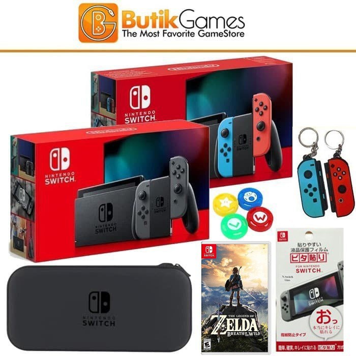 [Game/Console] Nintendo Switch Console New Model V2 Bundle Game