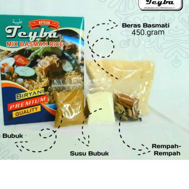 

BAYAR DITEMPAT✔️Teyba Mix Basmati Rice / Nasi Mandi/ Nasi Kabuli/ Nasi Bukhori/Nasi Biryani|SQ1