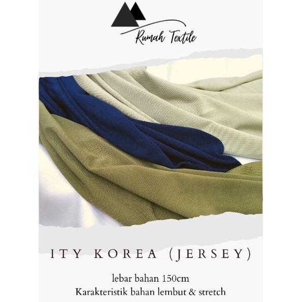 JERSEY / ITY KOREA/ KAIN JERSEY/ KAIN SPANDEX/KAIN KAOS