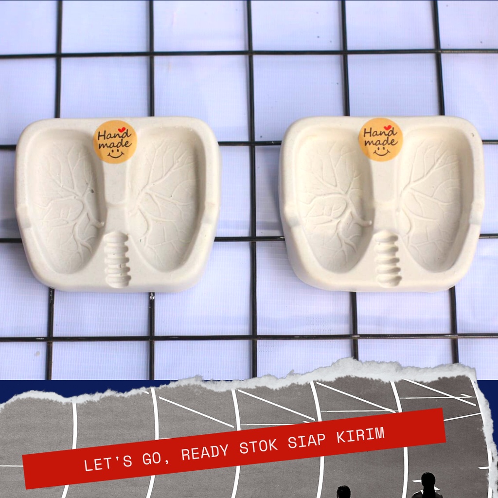 [BISA COD] Asbak Aesthetic Asbak motif Paru-Paru Ashtray Kado Cowok