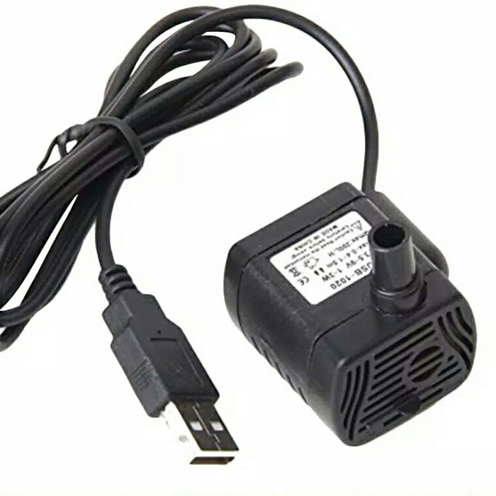 Pompa Air Celup DC USB DC 3.5V - 9V 3W Submersible Brushless Aquarium