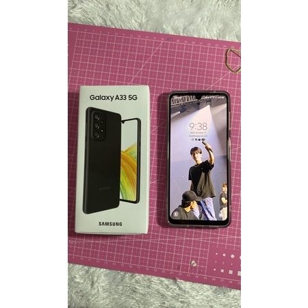 (second) hp samsung a33 5g ram 6 memory 128