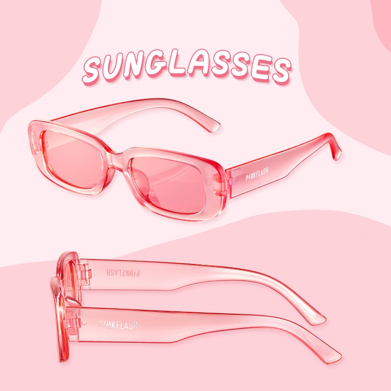 PINKFLASH #More&amp;More Sunglasses UV Protection Fashion Trendy Eyewear Glasses High Quality Fashion Accessories PF-T09