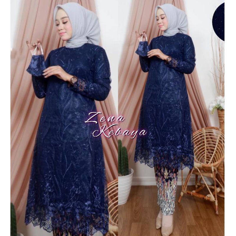 SET KEBAYA TUNIK TILLE KEBAYA MODERN KEBAYA PESTA