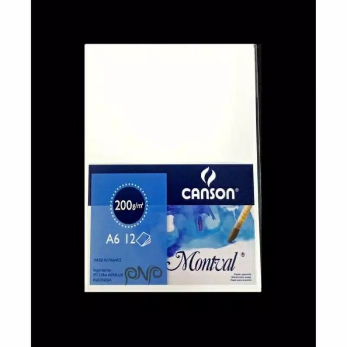 

Gilaa!!! Canson Watercolor Paper Terbatas