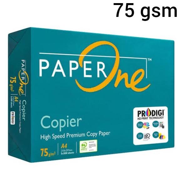

SALE Kertas HVS A4 70 gr Paper One 1 Rim 70gr