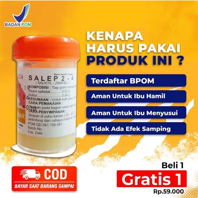 Salep Zwafel 24 Original Salep Gatal