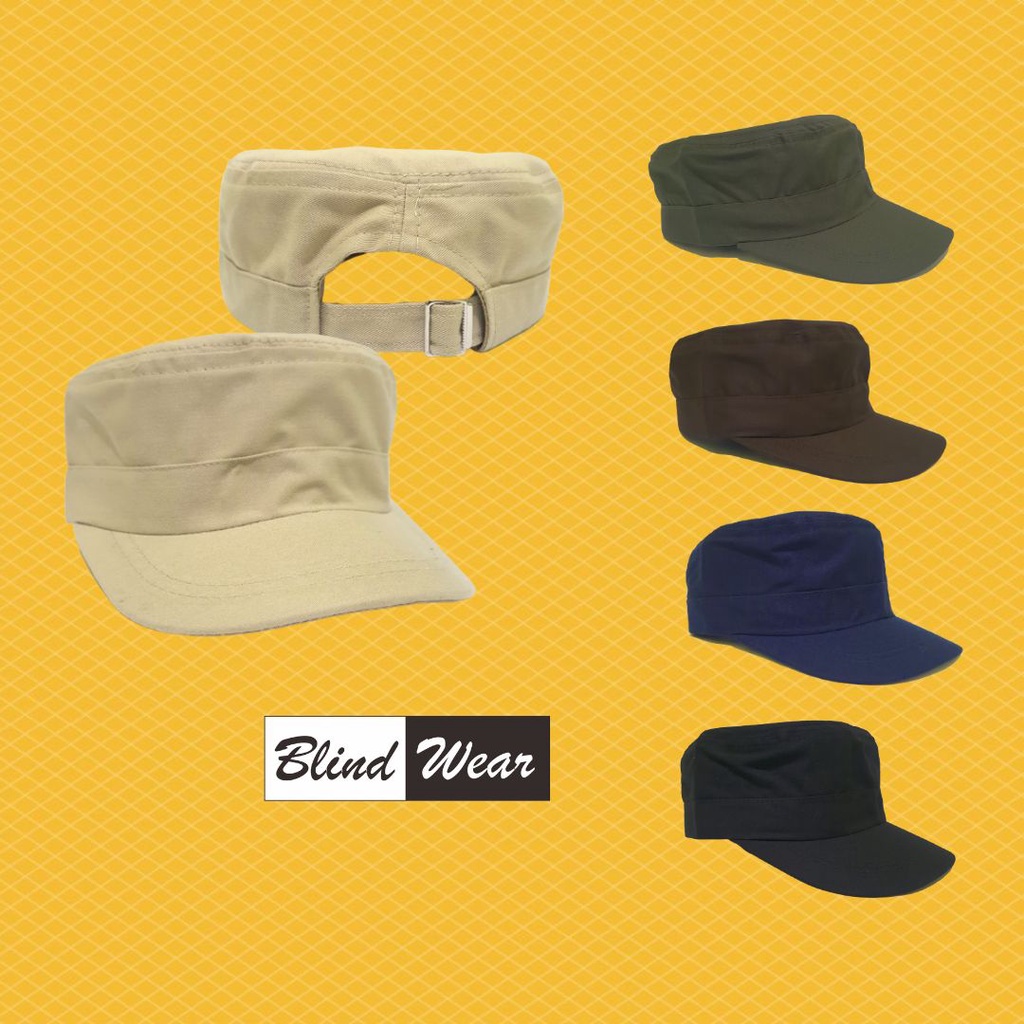 Topi Komando Pria Wanita Laki Perempuan Polos Premium Unisex