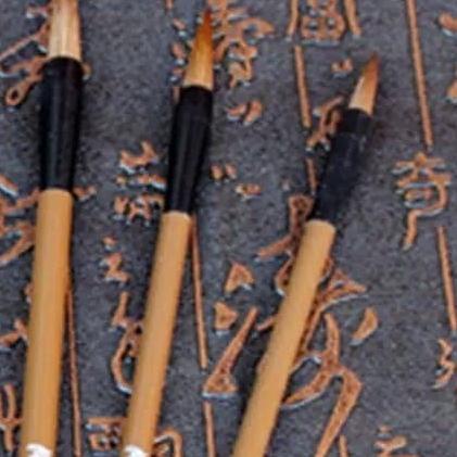 

Kuas Kaligrafi Calligraphy Brush Pen Kuas Lukis 1 set isi 3 pcs - Cokelat