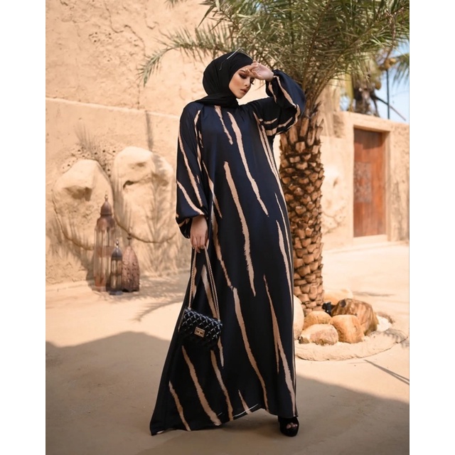 Abaya marocco motif premium jazila