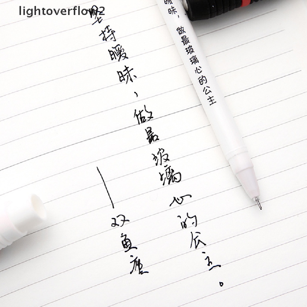 (lightoverflow2) Pulpen Gel LED Motif Rasi Bintang Untuk Pelajar