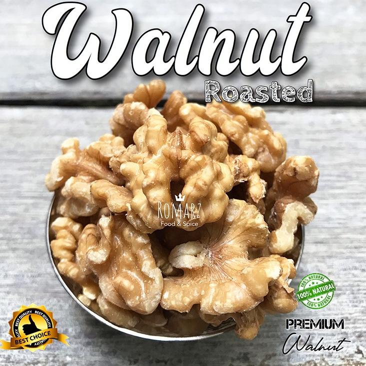 

㊧ Walnut Roasted Kacang Walnut Panggang Kacang Walnut Oven 250gr Kenari ➺