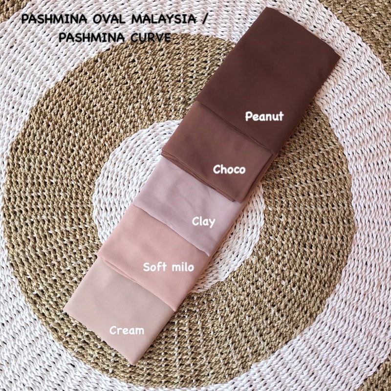 PASHMINA OVAL MALAYSIA/PASHMINA CURVE