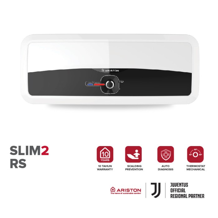 Water Heater Ariston Water Heater Slim2 Rs 30 Liter 350 Watt