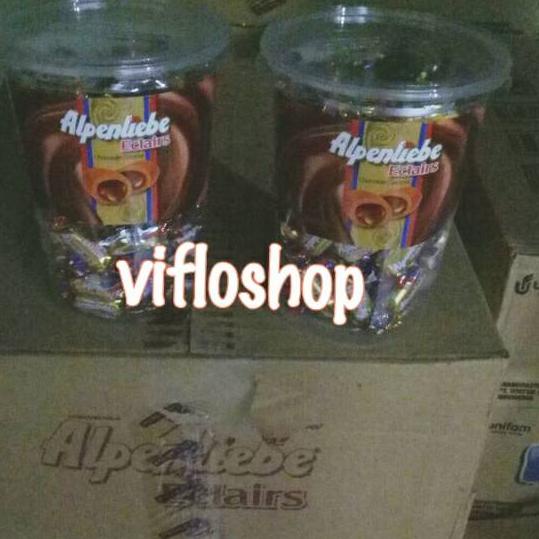 

Ready Stok Permen Alpenliebe Eclairs (Chocolate Caramel) Kemasan Toples isi 100 pcs grosir