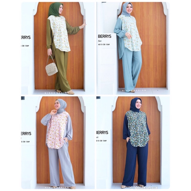 Setcel BERRTS ONESET By NINOS DESIGN 1369