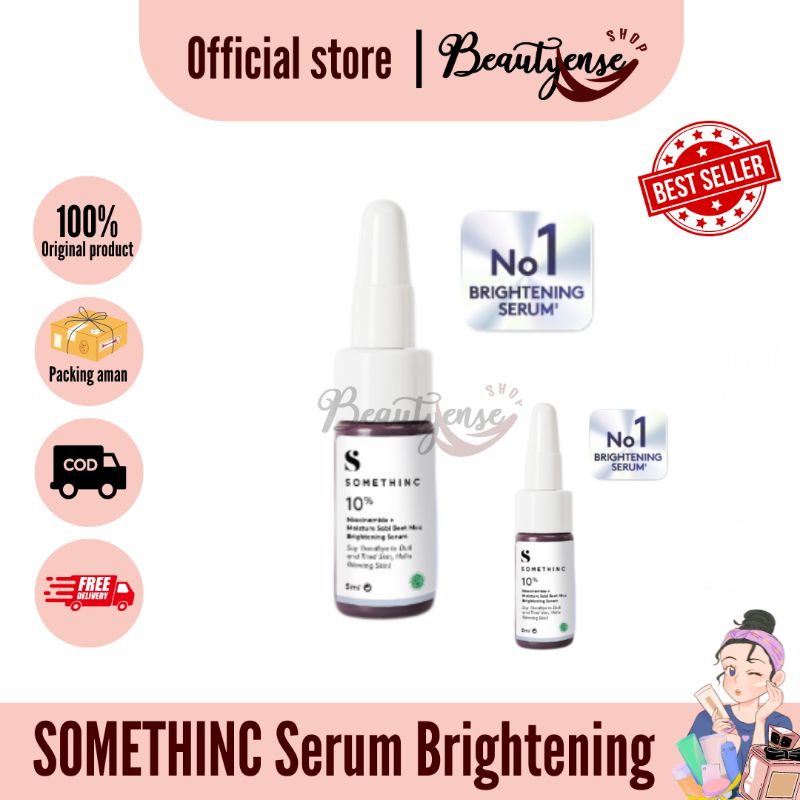 SOMETHINC Serum 10% Niacinamide Moist Sabi Brightening 5 ml (Serum Somethinc Mini size)