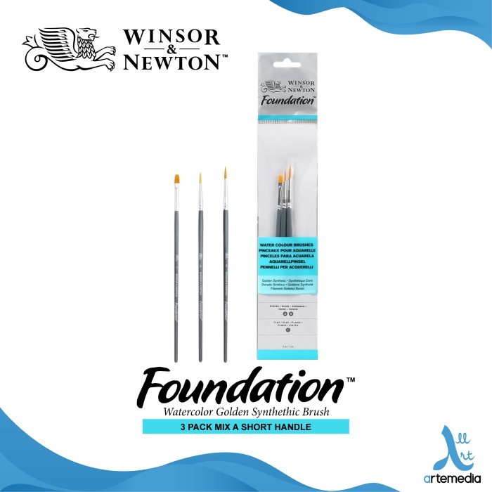 

Cuci Gudang Kuas Lukis Winsor & Newton Foundation Set 3 Mix A Golden Brush Sh Gilaa!!!